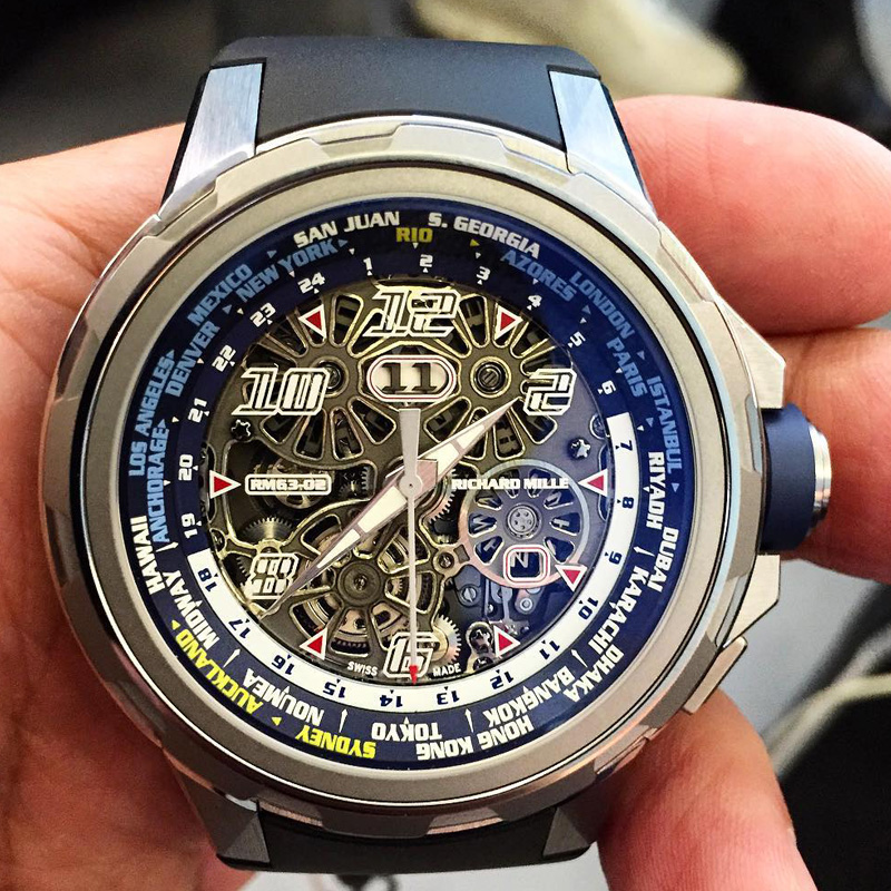 Richard Mille RM 63-02 World Timer Automatic (2016)