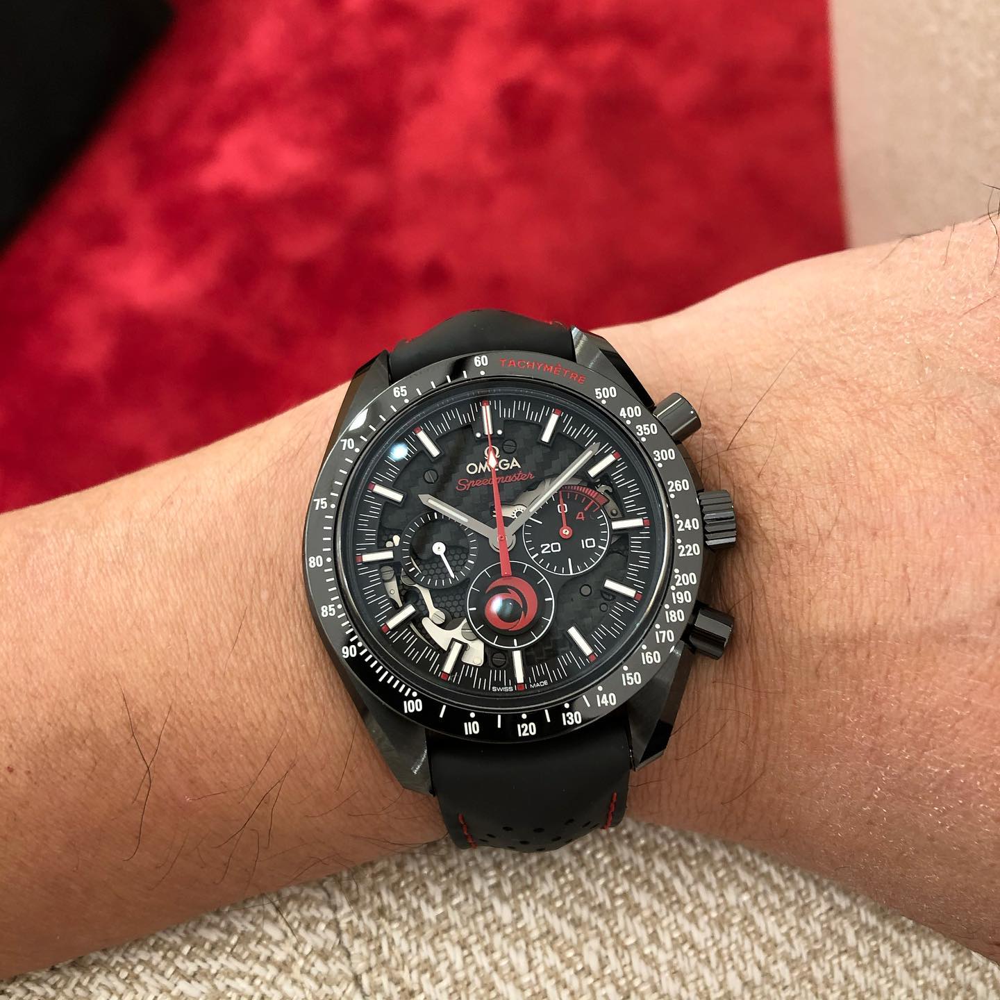 Omega Speedmaster Dark Side of the Moon ALINGHI (2020)