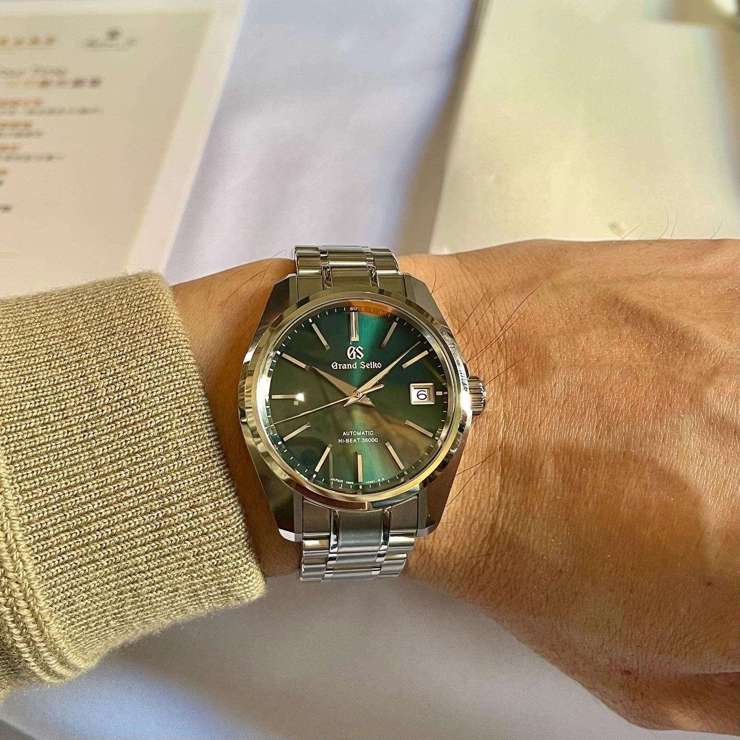 Grand Seiko x Oriental Watch Company 60th Anniversary Limited Edition – SBGH285G (2021)