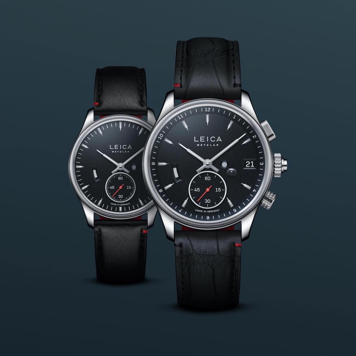 Leica L1 and Leica L2 watches (2022)