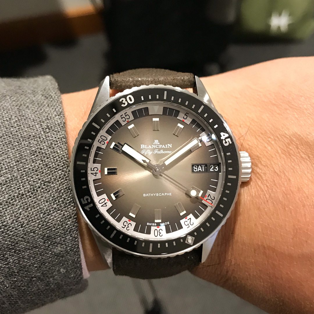 Blancpain Fifty Fathoms Bathyscape Day Date 70s (2018)