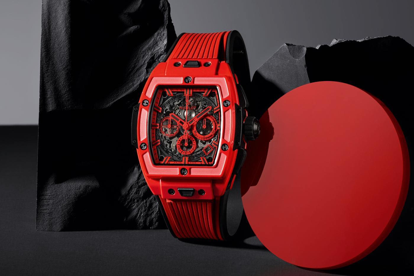 Red is extremely difficult to produce in Ceramic case