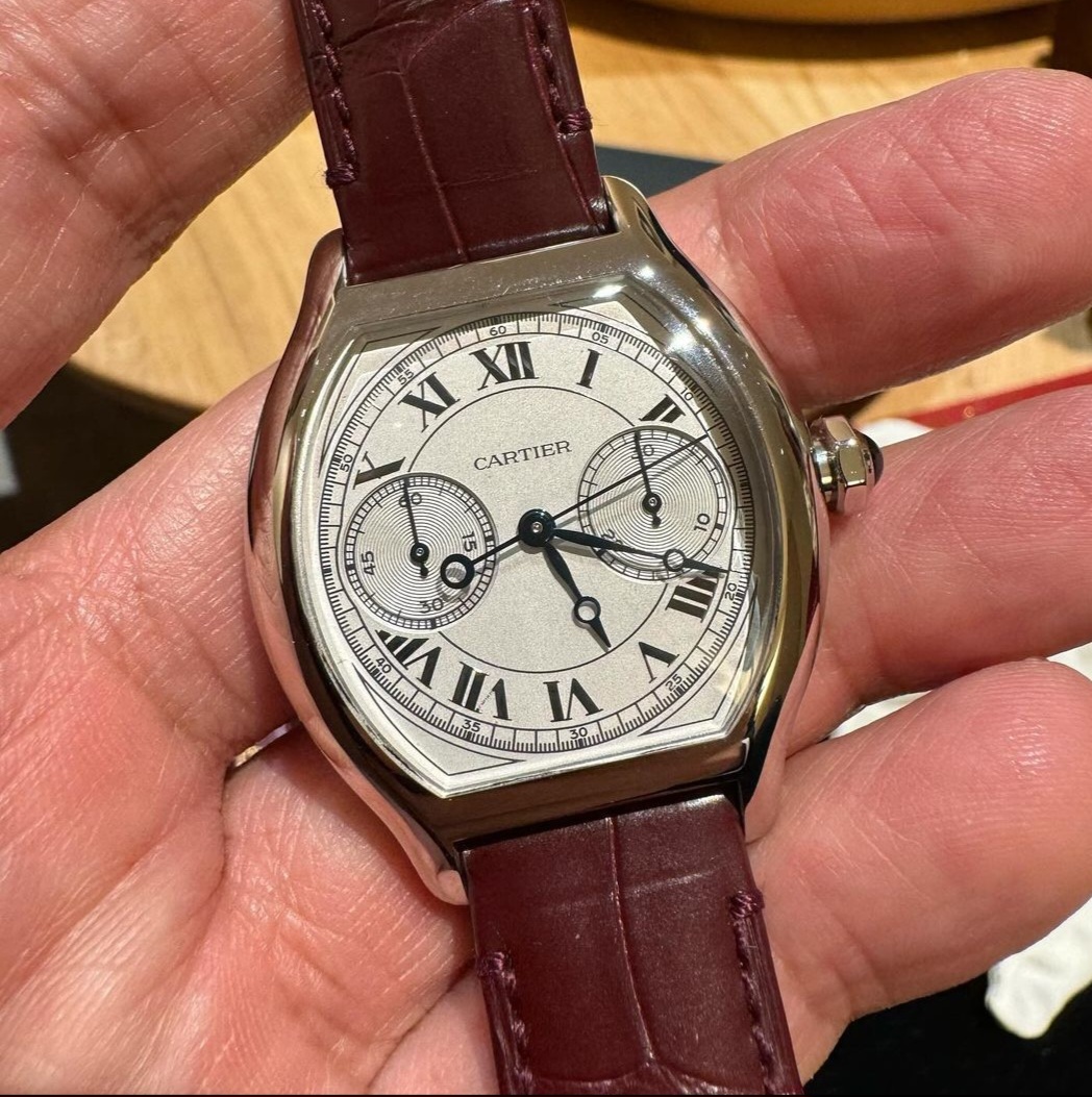 Cartier Privé Tortue Monopusher Chronograph (2024)