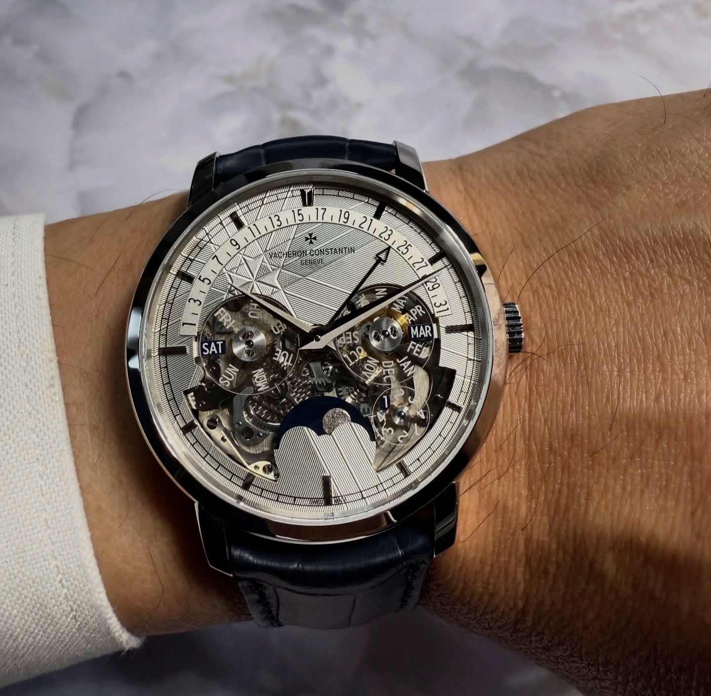 Vacheron Constantin Traditionnelle Perpetual Calendar Retrograde Date Openface (2025)