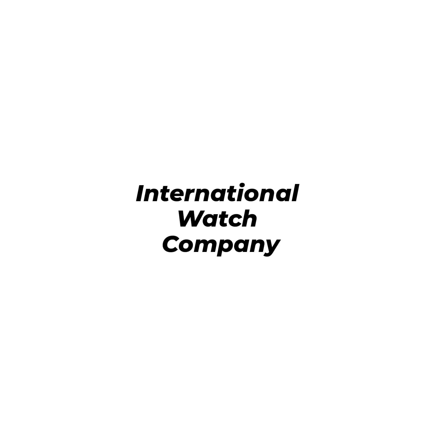 International Watch Company