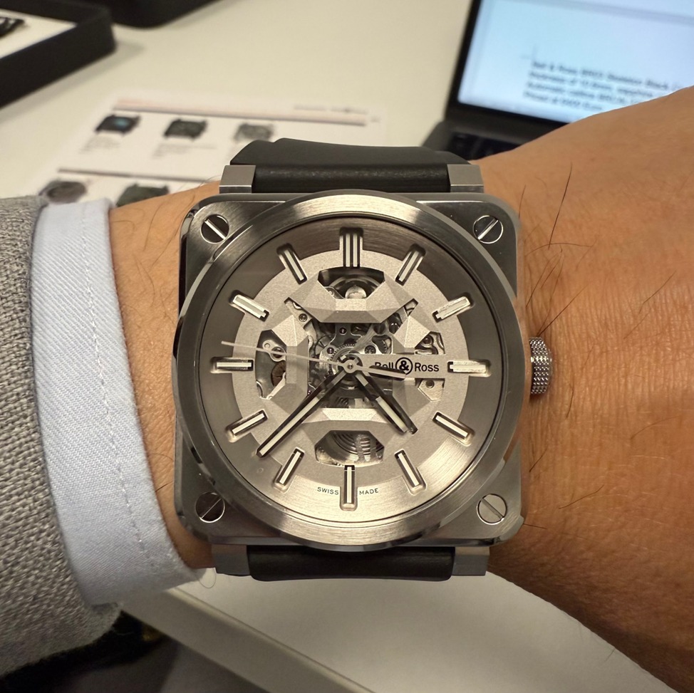Bell & Ross BR-03 SKELETON Steel (2025)