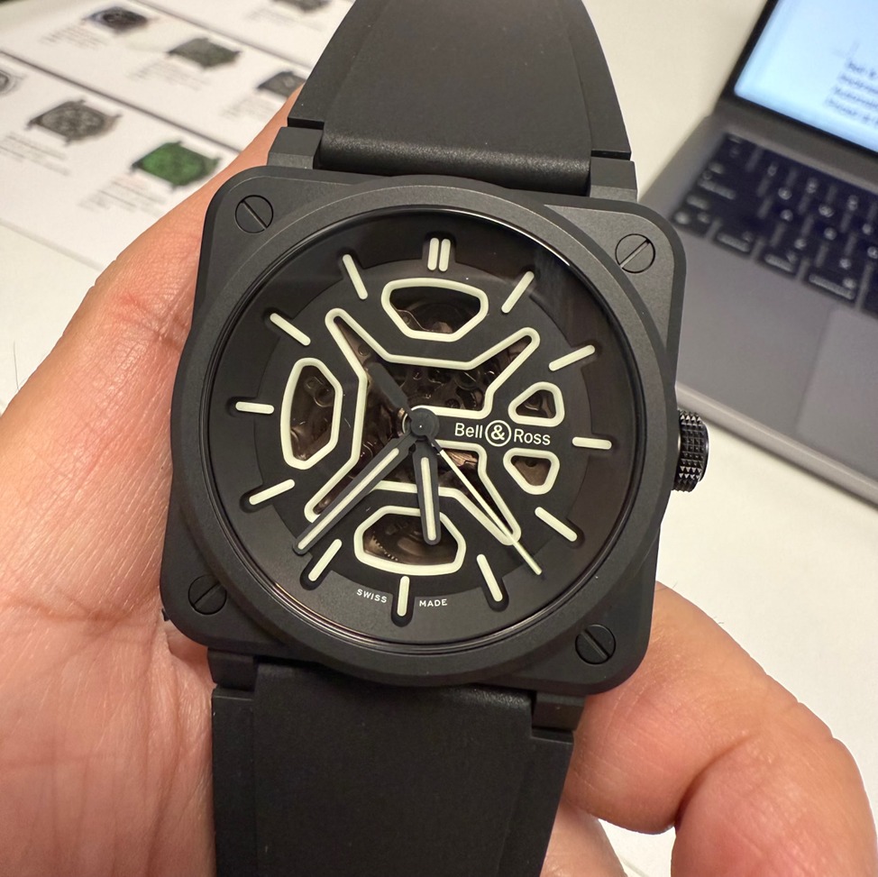 Bell & Ross BR-03 SKELETON Lum Ceramic (2025) 