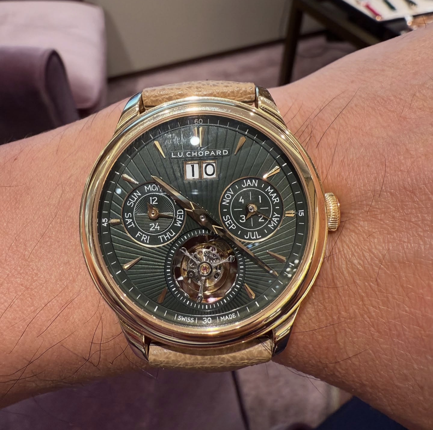 Chopard L.U.C Flying T Twin  Perpetual Forest Green (2025)