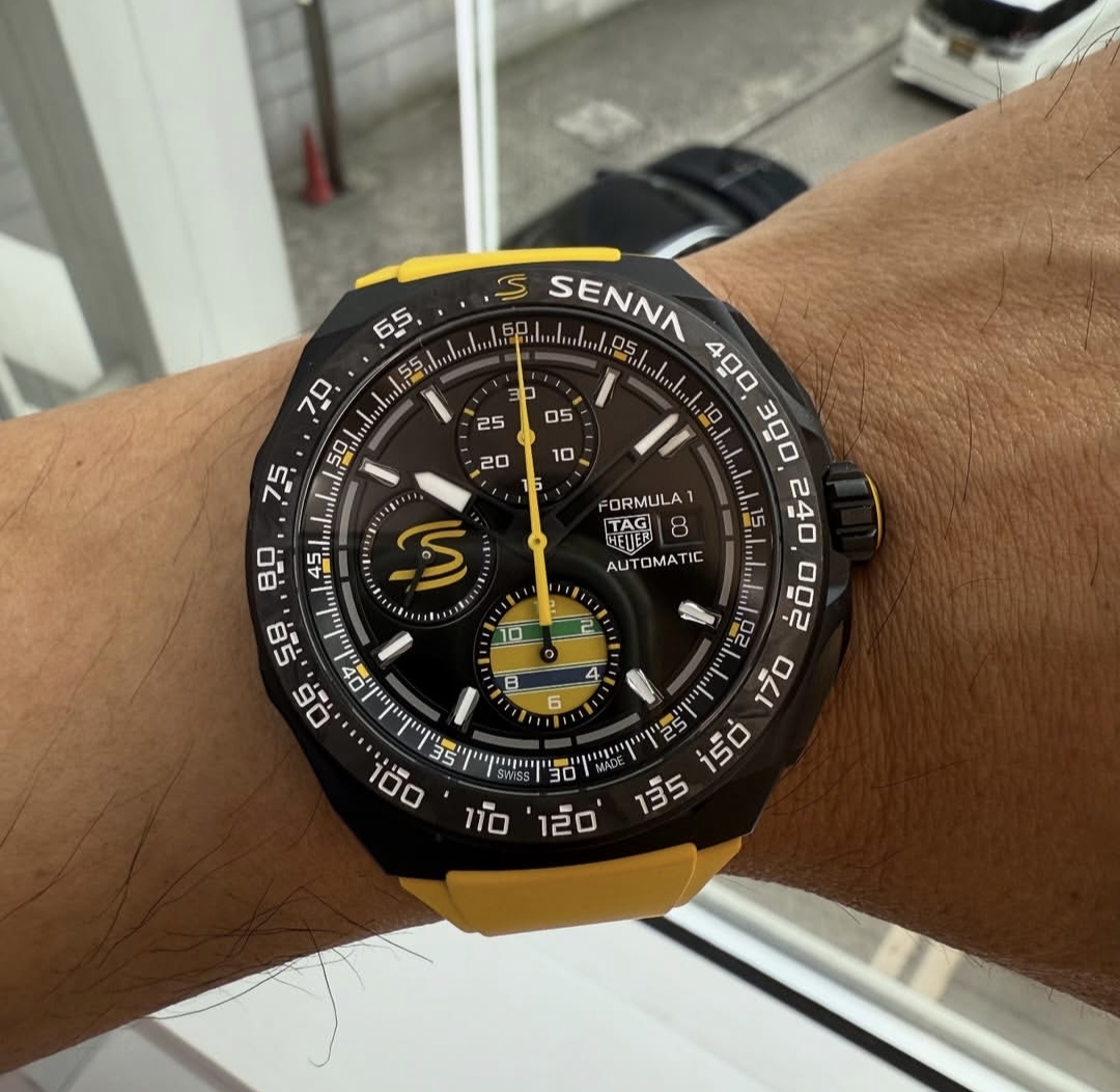 TAG Heuer Formula 1 Chronograph x Senna (2025)