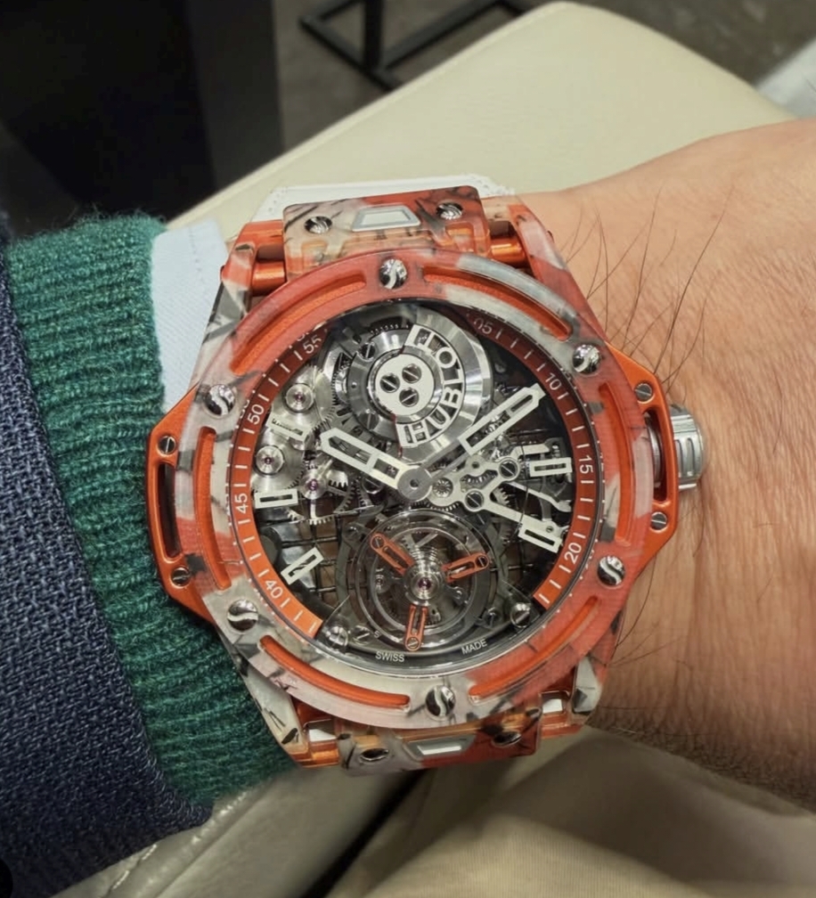 Hublot Big Bang Tourbillon Novak Djokovic GOAT Edition Orange (2026)