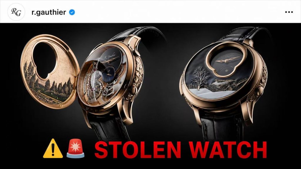 Stolen in Business Class: What Happened to Romain Gauthier’s Watch
