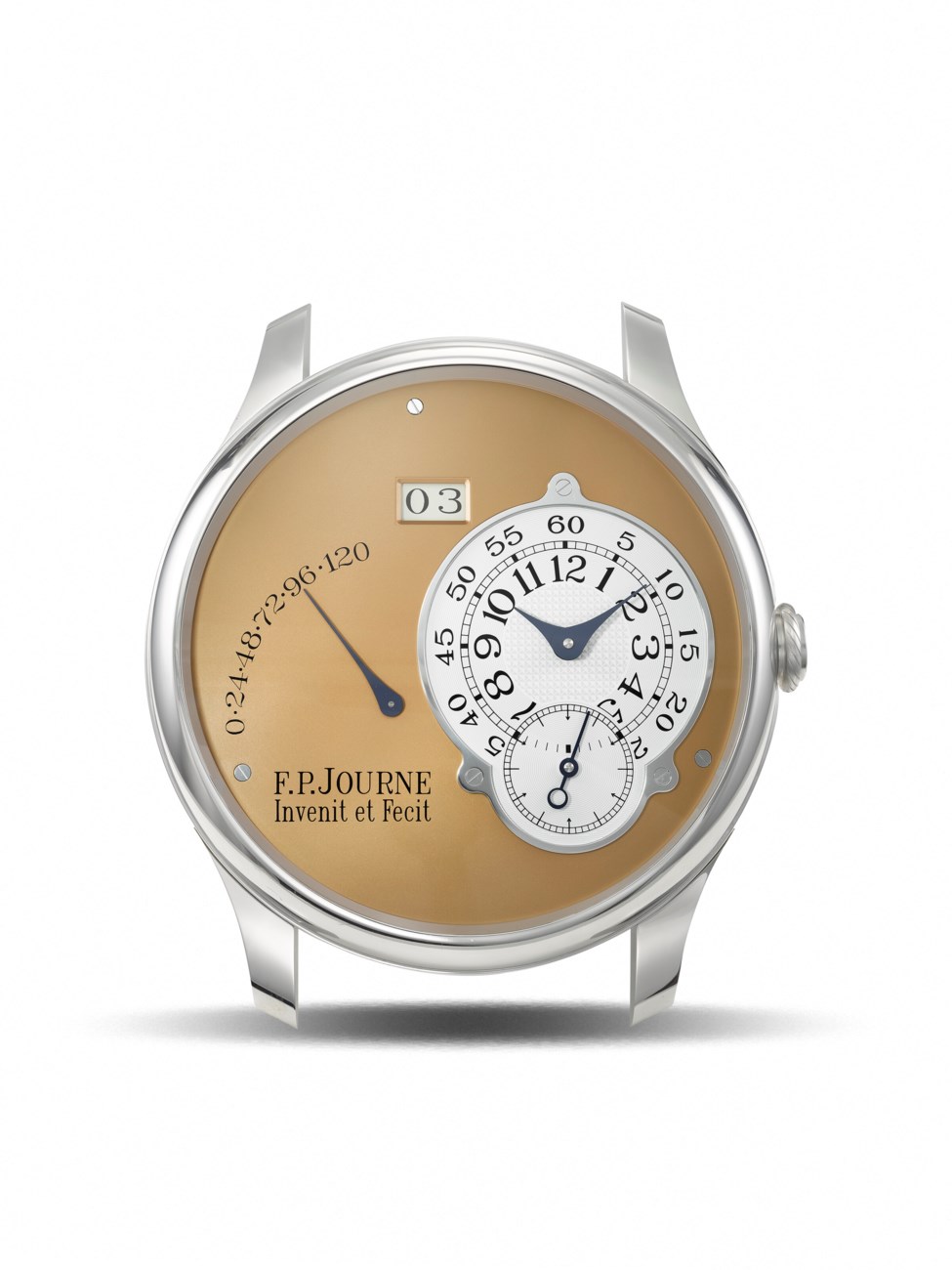 F.P. JOURNE STAINLESS STEEL WALL CLOCK (2003)