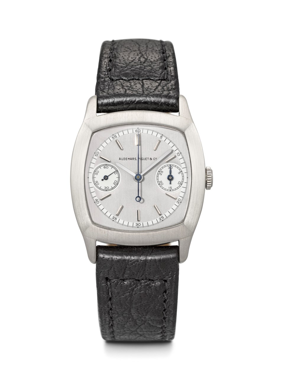Audemars Piguet Platinum Single-button Chronograph with two-tone dial (1930)