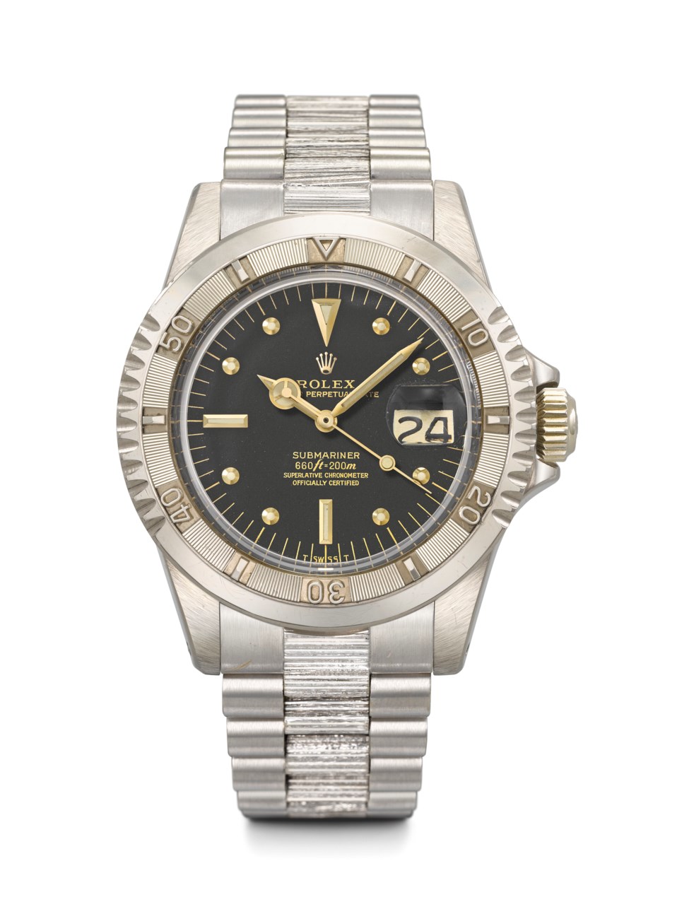 Rolex Submariner Prototype 18k White Gold Automatic (1977)