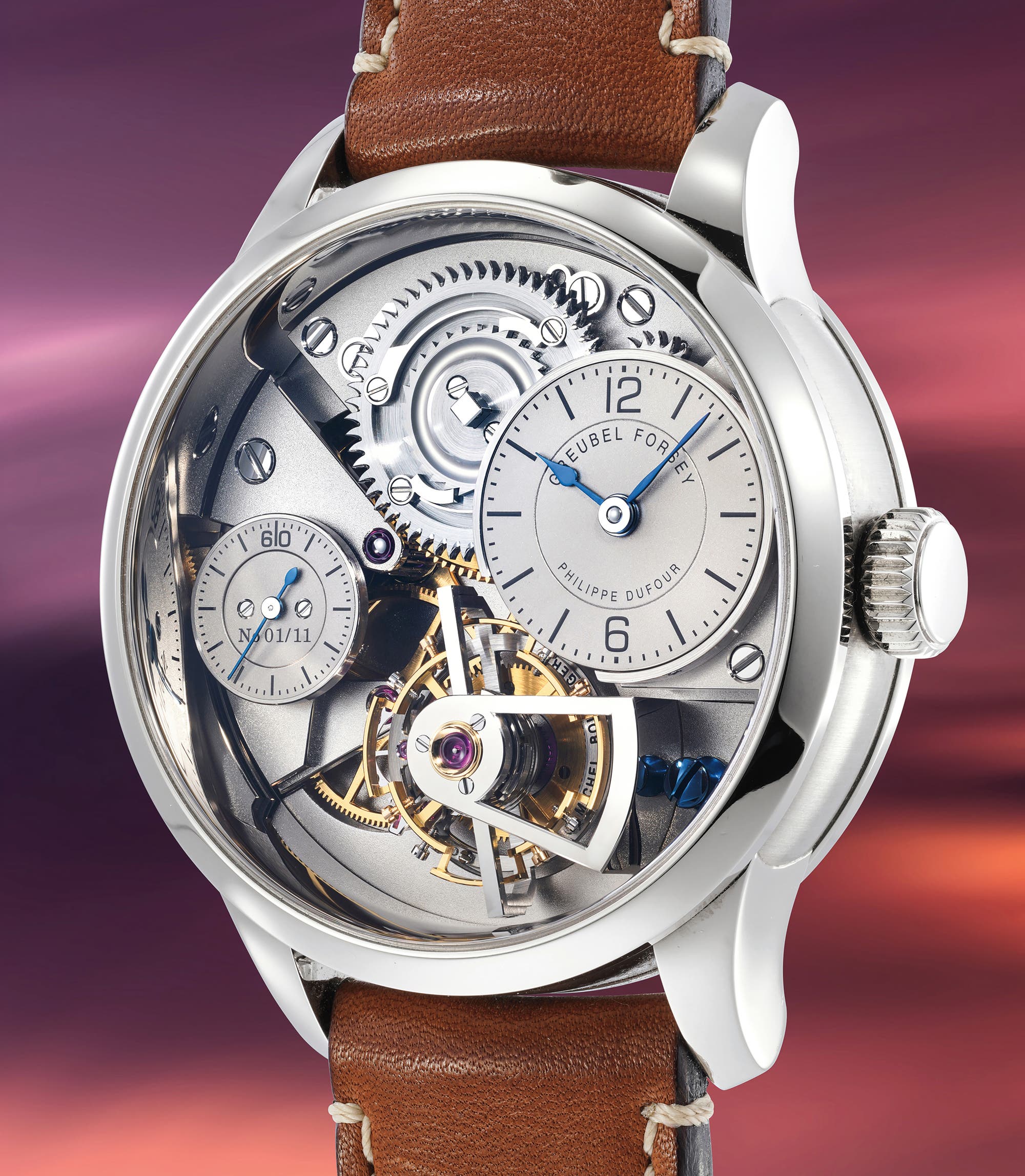 Greubel Forsey X Philippe Dufour X Michel Boulanger Naissance d’Une Montre 1 N°1/11 (2017)