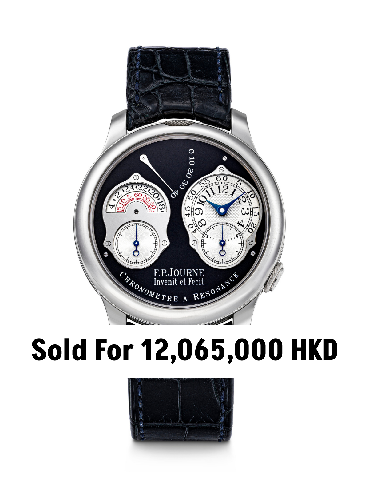 F.P. Journe Chronomètre à Résonance RT “Black Label Parking Meter (2011) *result