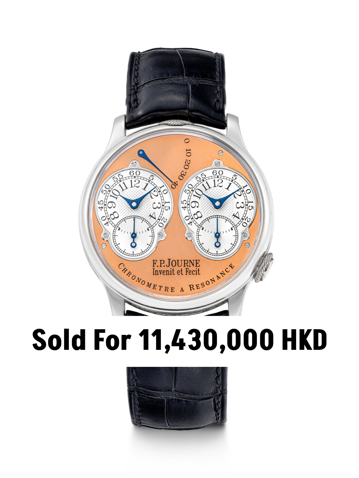 F.P. Journe Chronomètre à Résonance *result