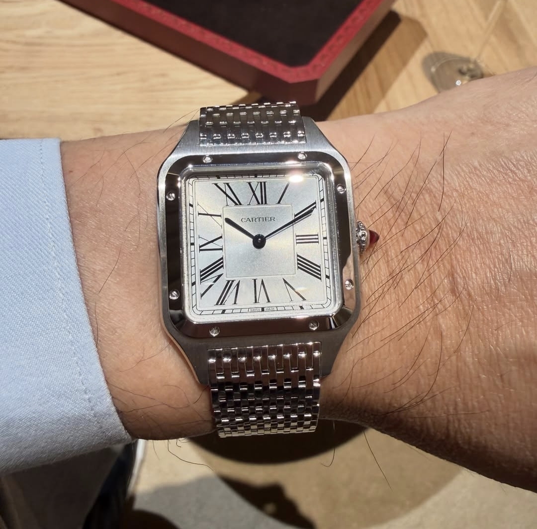 Cartier Santos-Dumont Platinum Bracelet (2026)