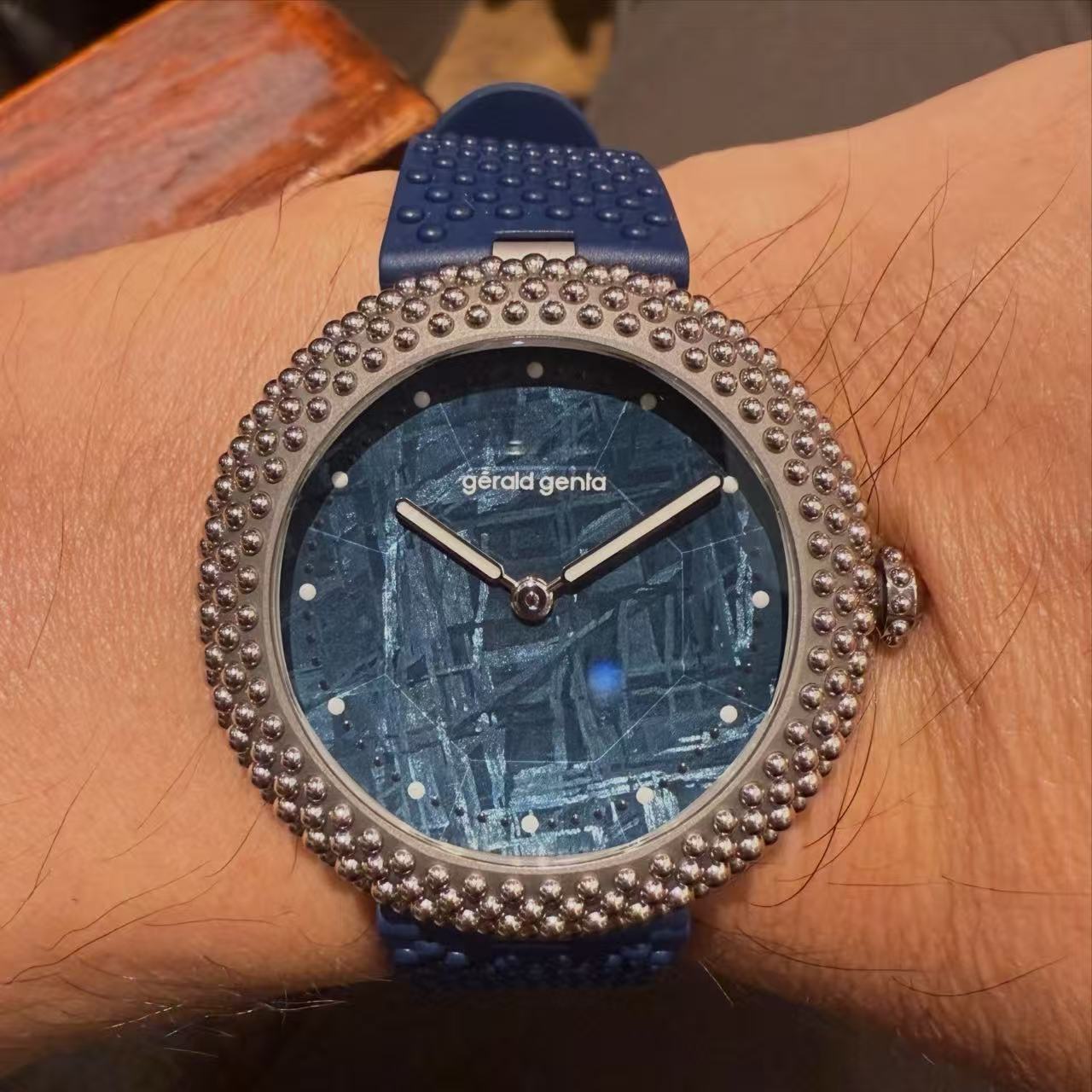 Gérald Genta Gentissima Oursin 41 Blue Meteorite (2025)
