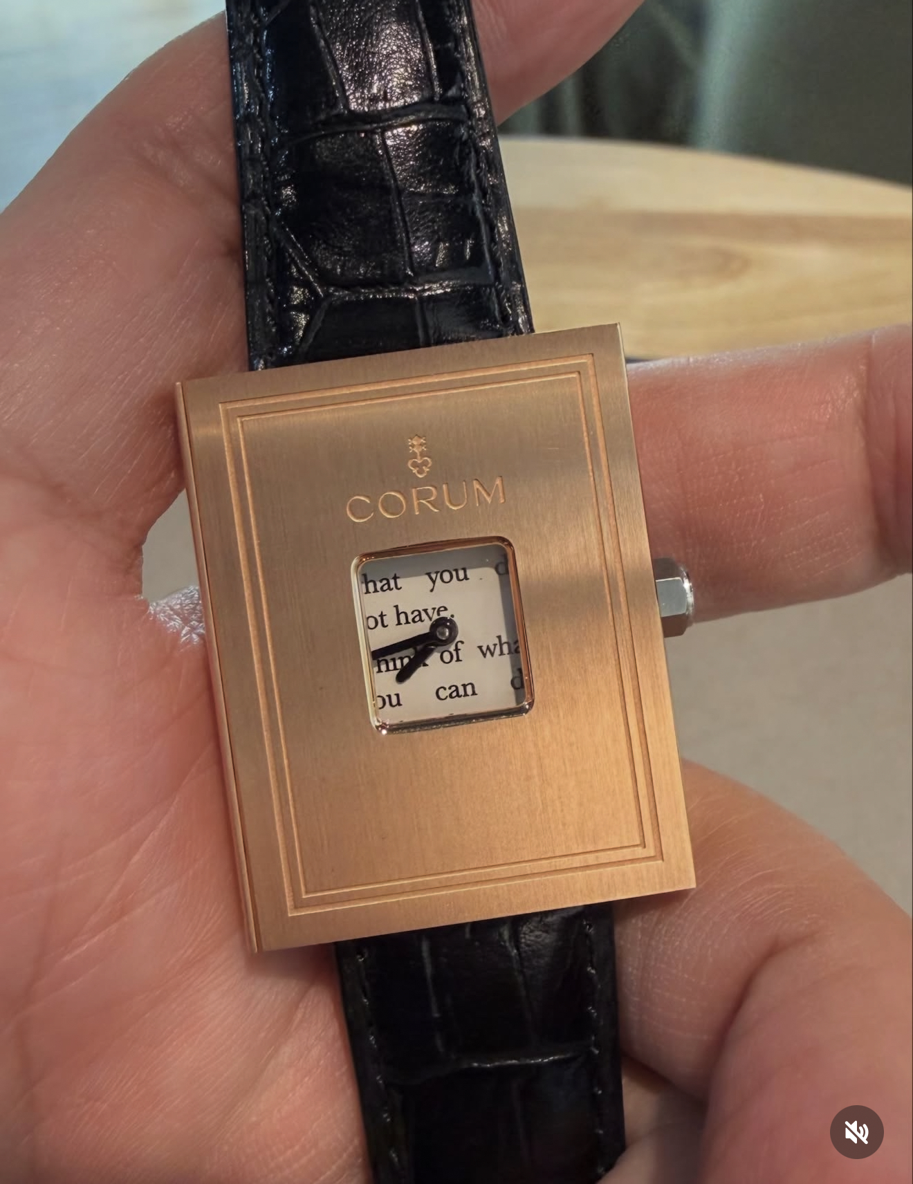 Corum Heritage Golden Book Ernest Hemingway (2026)