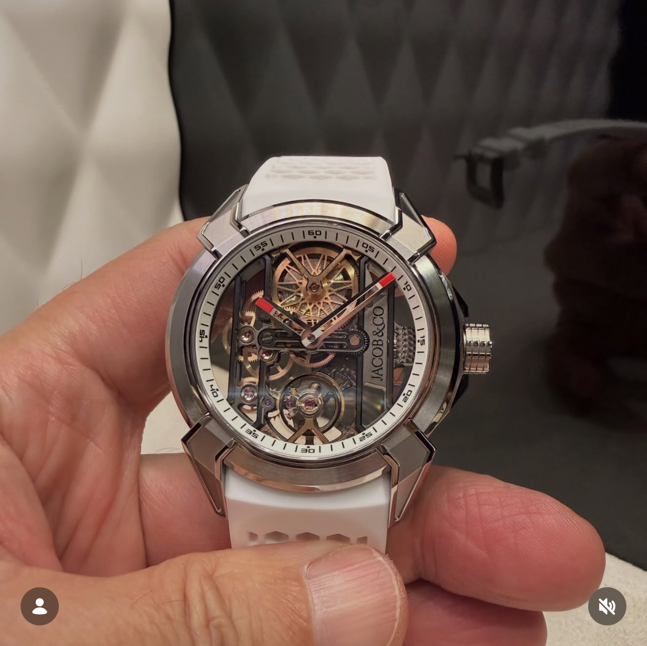 Jacob & Co. Epic X Skeleton V1 Titanium White (2024)