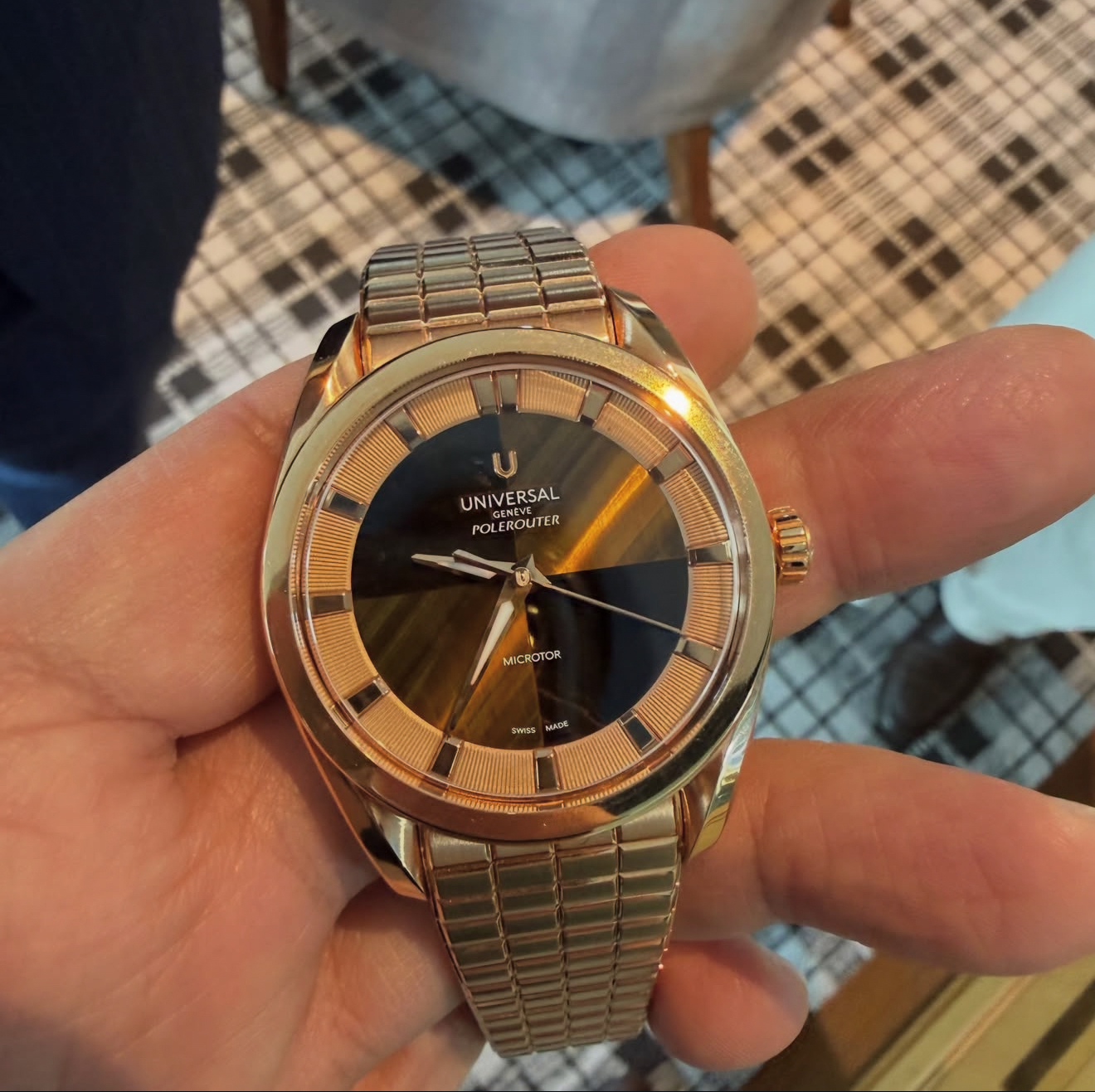 Universal Genève Polerouter Hardstone Tiger’s Eye (2026)