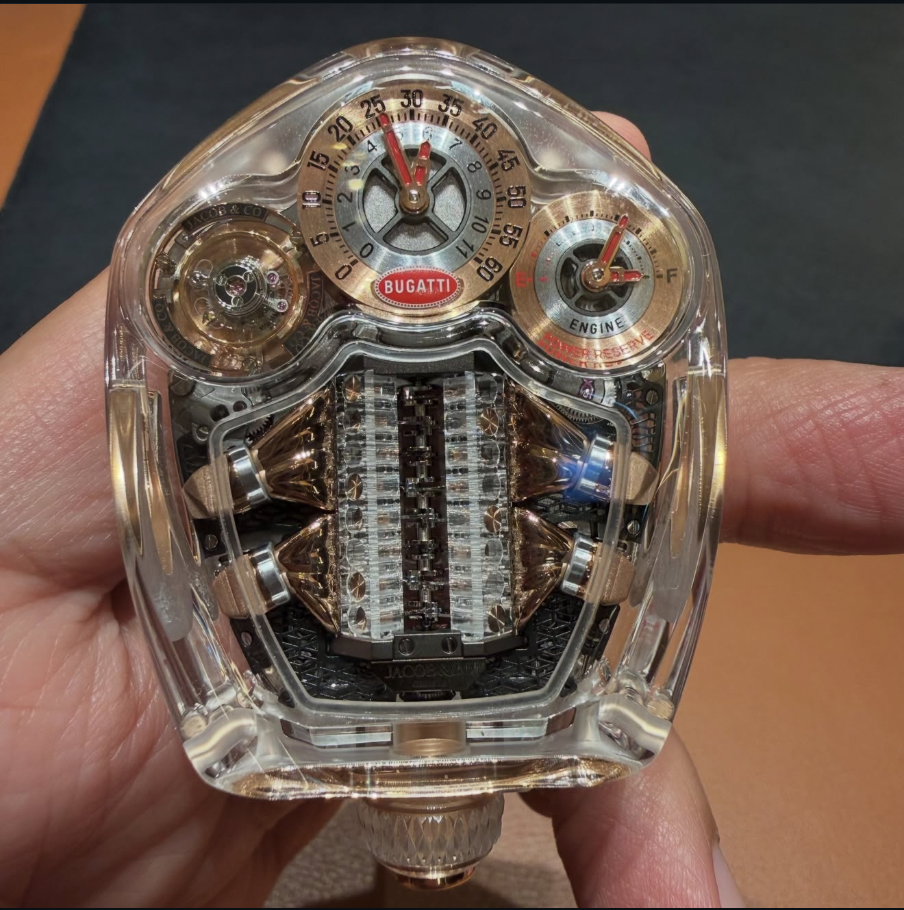 Jacob & Co. Bugatti Tourbillon Sapphire Crystal  (2026)