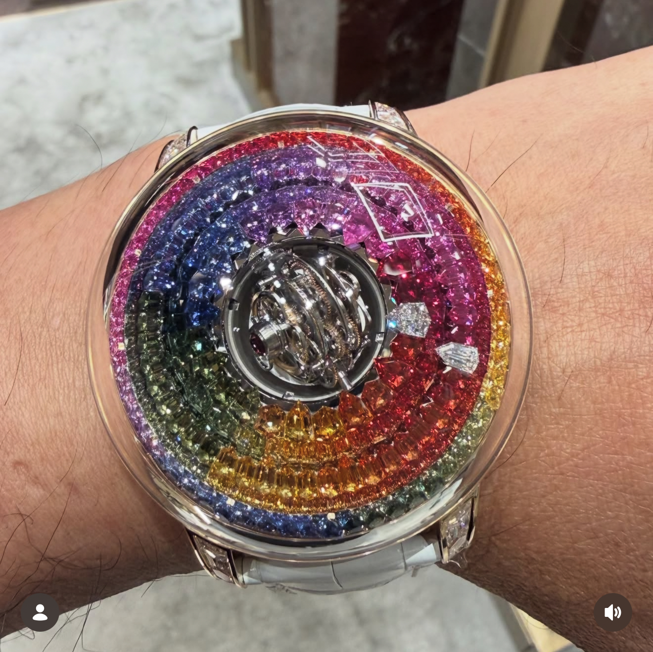 Jacob & Co. Mystery Tourbillon Rainbow Rose Gold (2026)